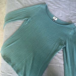 Old Navy Blue Scoop Neck Sweater
